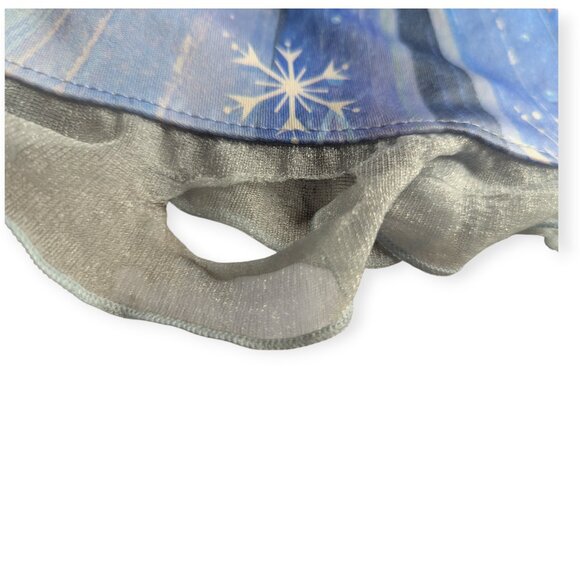 Disney Frozen 2 Elsa Themed Blue Lightweight Nightgown Size 6 - Picture 2 of 12